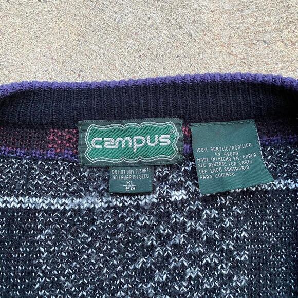 Campus Mens Cardigan Size XL - Picture 4 of 4